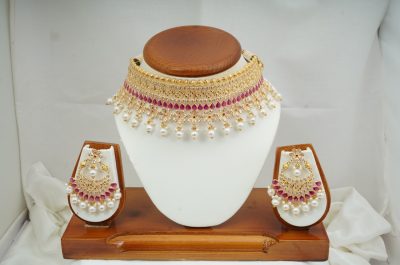 Pink Choker Set